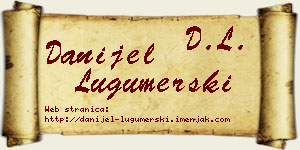 Danijel Lugumerski vizit kartica